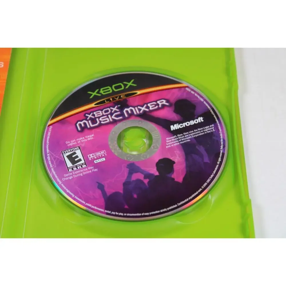 Xbox Music Mixer (Microsoft Xbox, 2003) Authentic, tested/works